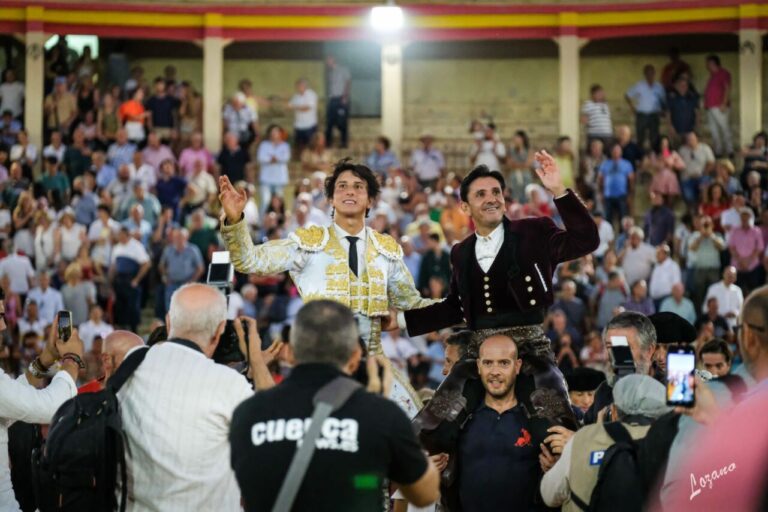 Ventura, Talavante et Roca Rey, en détail, à l&rsquo;ouverture de la Foire de Cuenca (Direct)
