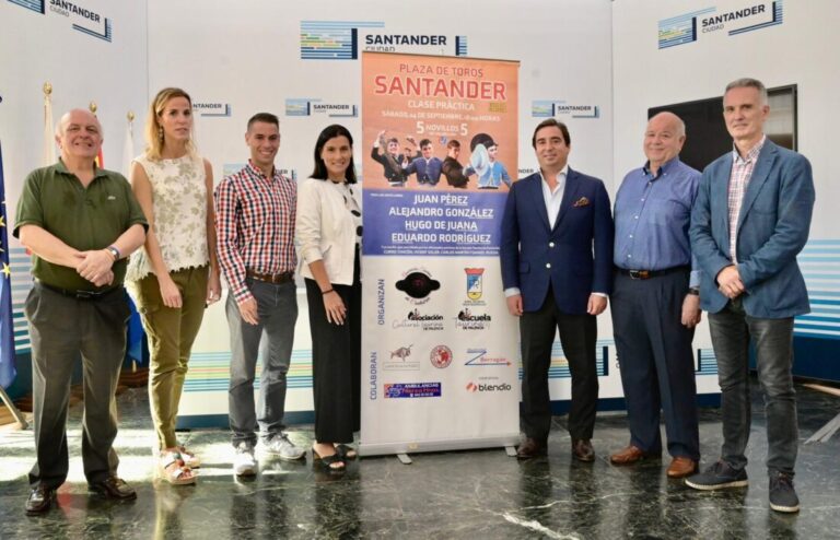 Santander accueille ce samedi une corrida de génisses en classe pratique et une exposition de tauromachie dans la salle