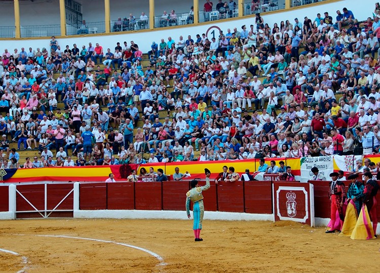 Cayetano, oreille du chapeau d&rsquo;Hermanos Tornay qui a fait cinquième (Direct Villanueva del Arzobispo)