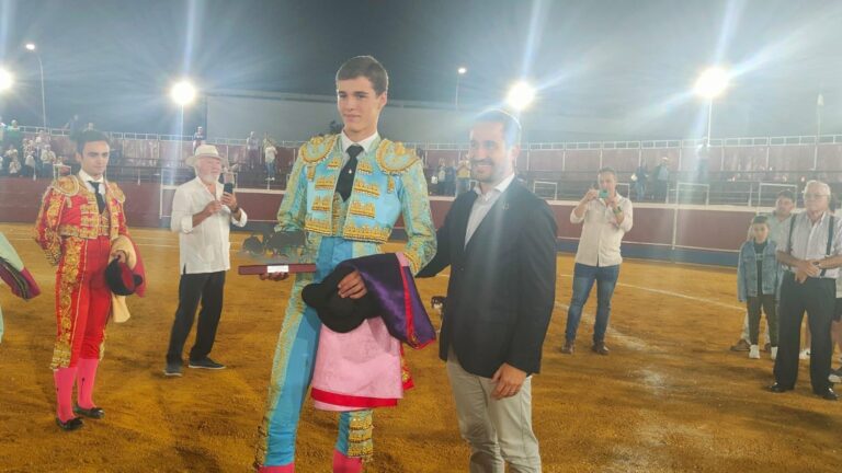 Ángel Pérez, « Gagnant » du X Concours Provincial des Écoles Taurines de Cadix 2022
