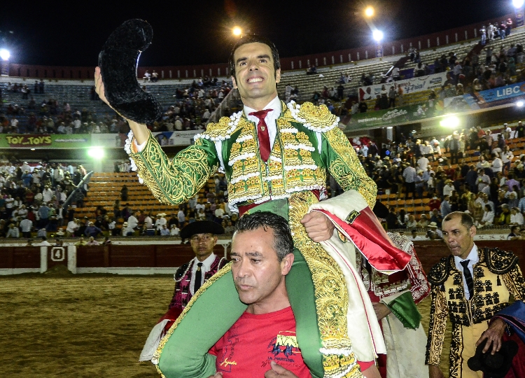 Chaire d&rsquo;Emilio de Justo, qui ouvre la Puerta Grande à San Cristóbal