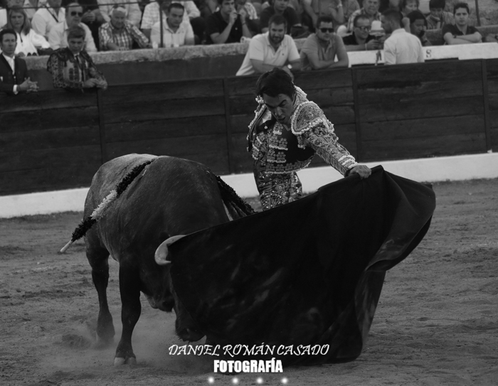 Entretien avec López Cháves et Alejandro Marcos avant la Corrida Charra à Salamanque (Auteur : Daniel Román Casado)
