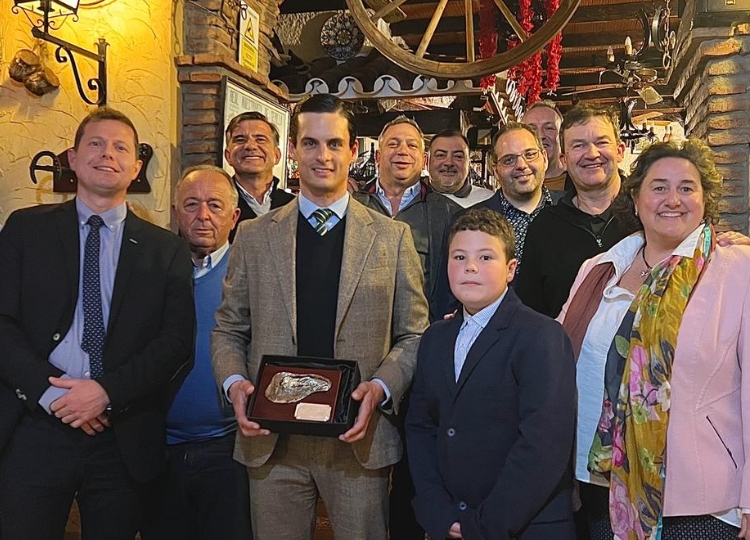 David Galván, distingué par le Gibraltar Bullfighting Club
