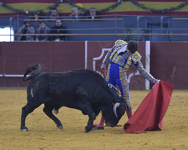 Samuel Navalón, vainqueur du concours Kilómetro Cero de Vistalegre