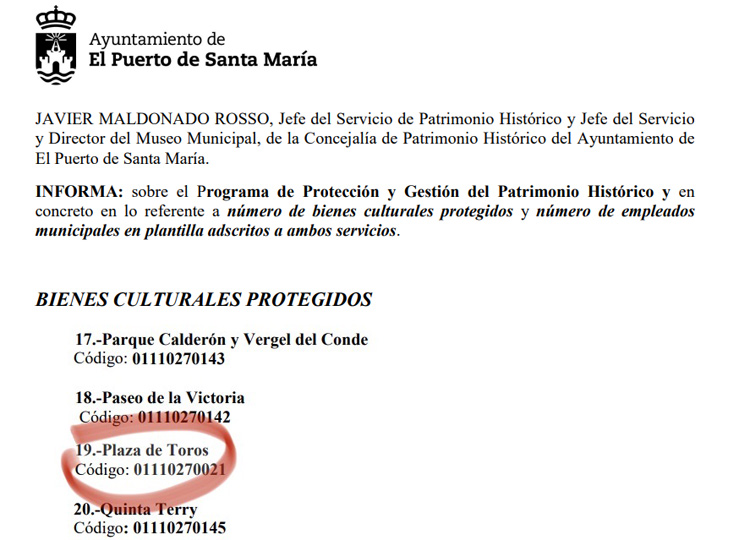 60 000 euros d&rsquo;IBI à El Puerto: la Junta de Andalucía ne peut pas couvrir un outrage
