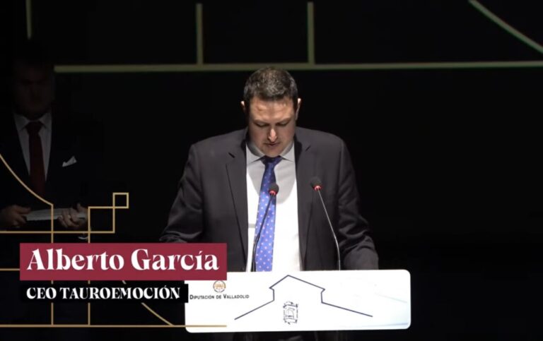 Alberto García : « La responsabilité de gérer Valladolid, ville taurine par excellence, est grande »