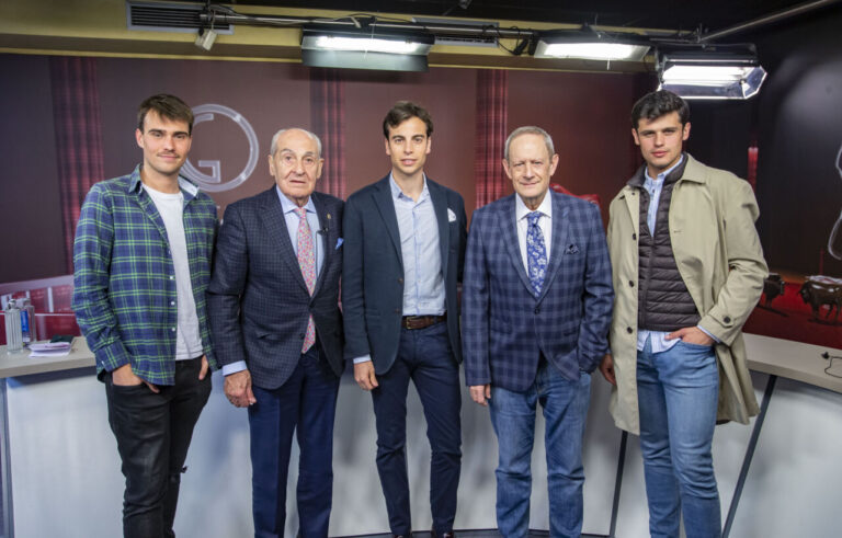 Alejandro Marcos, dans le programme Grana y Oro de Castilla y León Television
