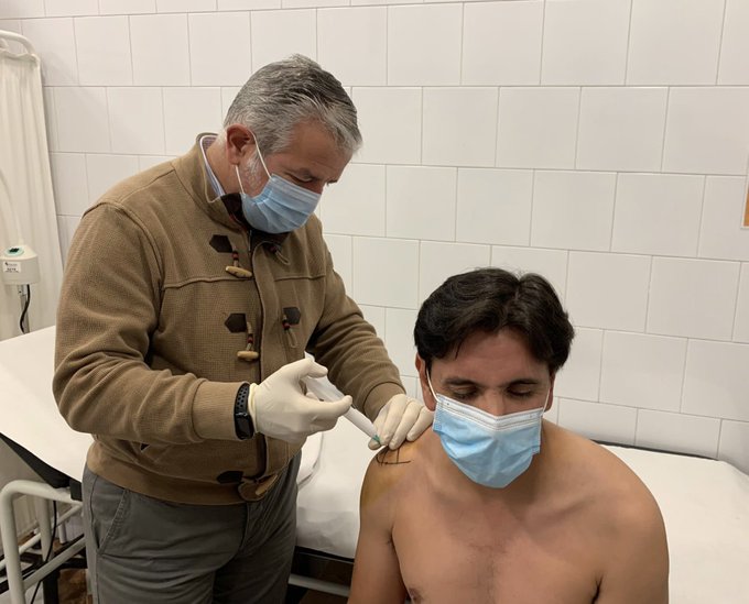 Diego Ventura continue de soigner ses blessures à l&rsquo;épaule et au péroné