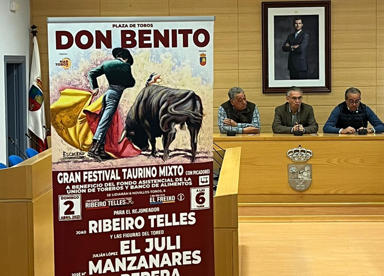 Les personnages, présents à Don Benito le dimanche des Rameaux