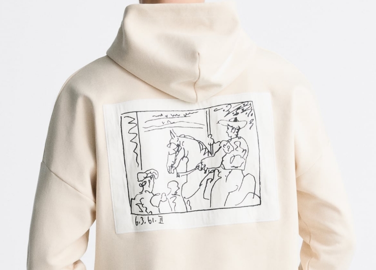 Zara rend hommage à Picasso avec un sweat taurin