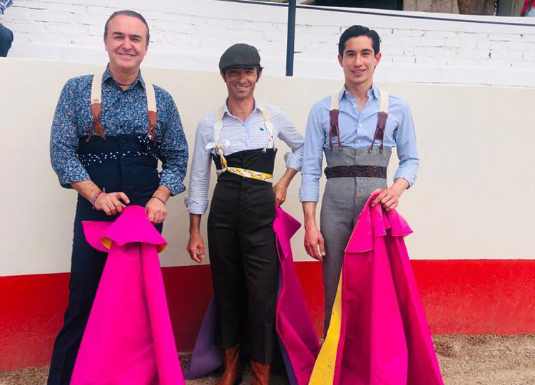Luis Alberto Villarreal partage une journée champêtre avec Robleño et Armillita IV
