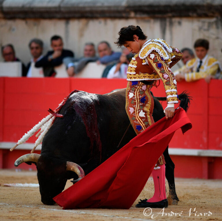 Affiche de Nîmes avec Castella, Juan Leal et Roca Rey