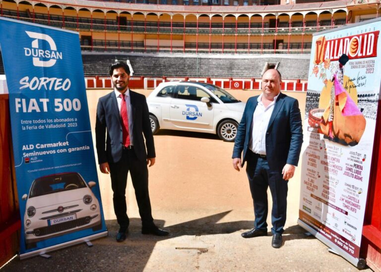 Tauroemoción et Automotor Dursan ALD s&rsquo;associent pour tirer au sort une voiture parmi les abonnés de la foire taurine de Valladolid
