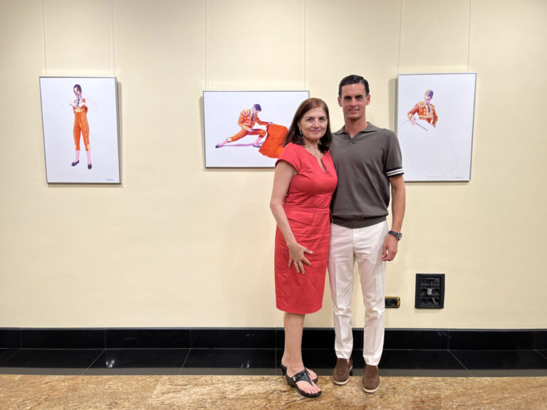 David Galván, inspiration pour l&rsquo;exposition &lsquo;Torero rouge et or&rsquo;