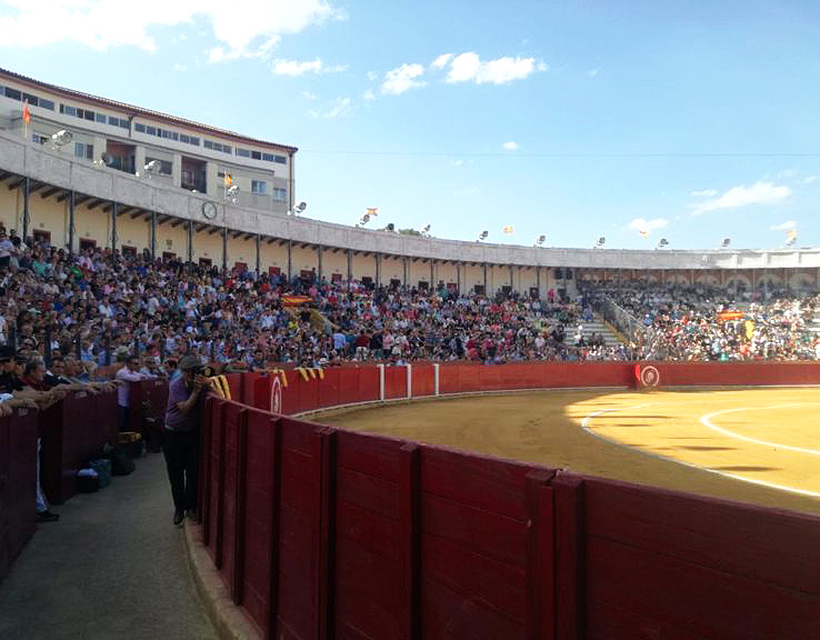 Puerta Grande de Morenito de Aranda dans la troisième corrida de la foire Ángel de Teruel