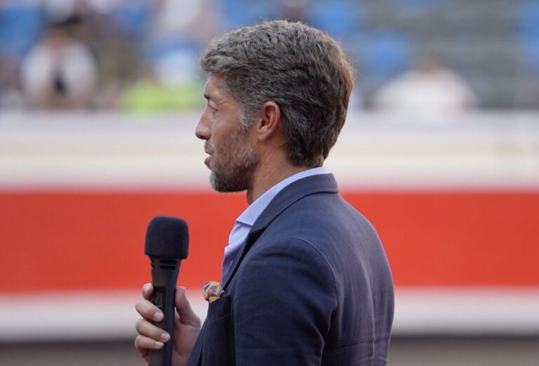 Manuel Escribano visite Bilbao pour promouvoir les Corridas Générales 2023