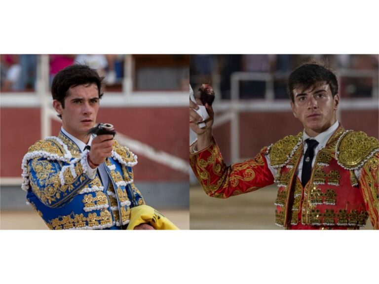 Après-midi important de la griffe de Nek Romero et Juan Herrero, les deux oreilles à Calasparra