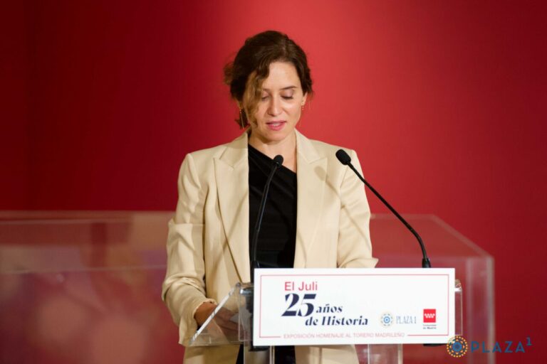 Isabel Díaz Ayuso: « La carrière d&rsquo;El Juli a été fulgurante, typique d&rsquo;un enfant prodige »