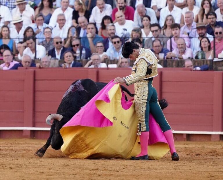 Pablo Aguado : « Se sentir comme un torero à Séville est la meilleure chose.  C&rsquo;est pour ça que tu te lèves tous les jours.