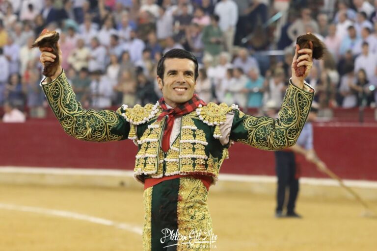 Emilio de Justo, gagnant de la Foire du Pilar 2023