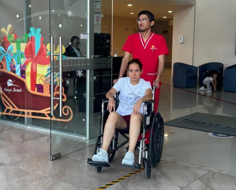 Paola San Román sort de l&rsquo;hôpital