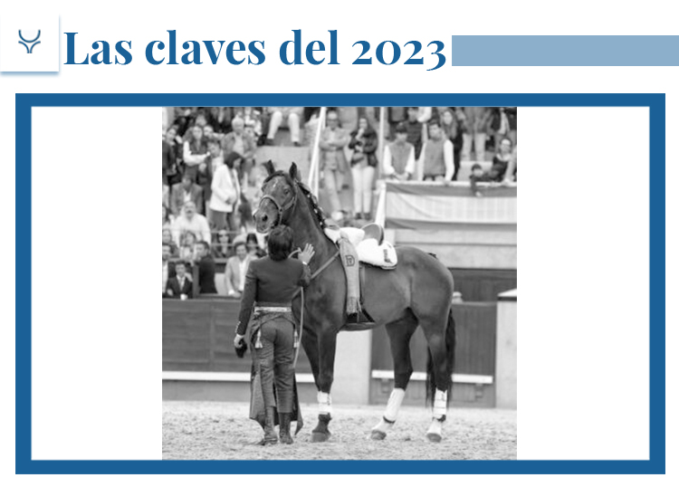 Les clés de 2023 : les adieux à &lsquo;Nazarí&rsquo;, un cheval historique de Diego Ventura et rejoneo