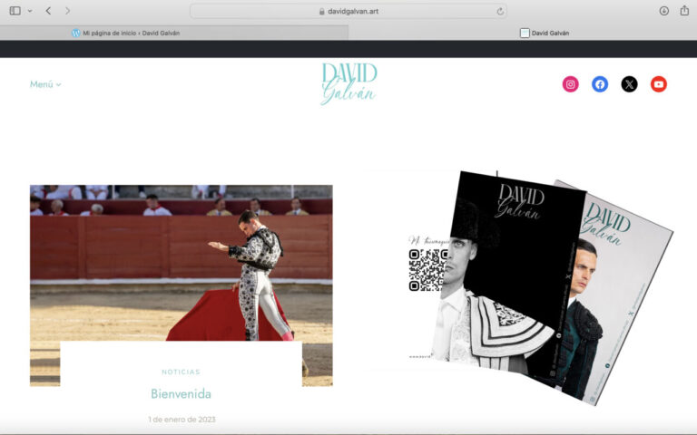 David Galván lance son site Internet et ses « cartes postales interactives » pour la saison 2024