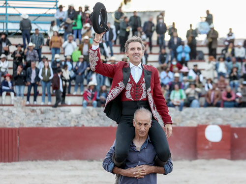 Pablo Hermoso de Mendoza, enseignant à cheval à Doxey