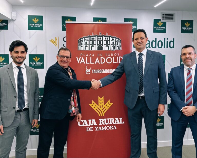 Caja Rural renouvelle son accord avec Tauroemoción pour promouvoir les arènes de Valladolid