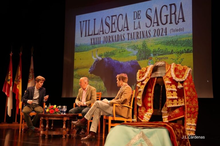 Javier et Borja Jiménez parrainent le début des Journées taurines de Villaseca de la Sagra