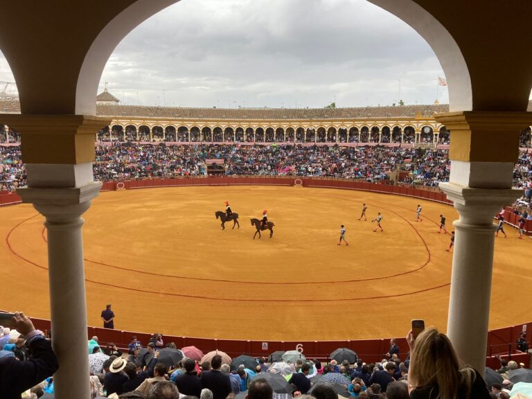 Les personnages présents à une Foire de San Miguel terminée