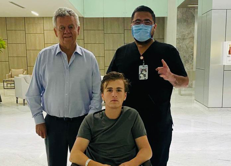 Le torero Andrés García quitte l'hôpital