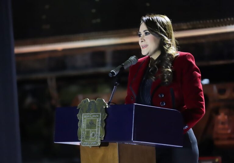 María Teresa Jiménez, gouverneure d'Aguascalientes : « À San Marcos, le parti courageux vit pleinement ;  Ici le soleil brille toujours dans les arènes et ne se couchera jamais