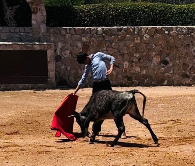César Fernández achève la corrida qui ouvre la Foire de San Marcos à Aguascalientes
