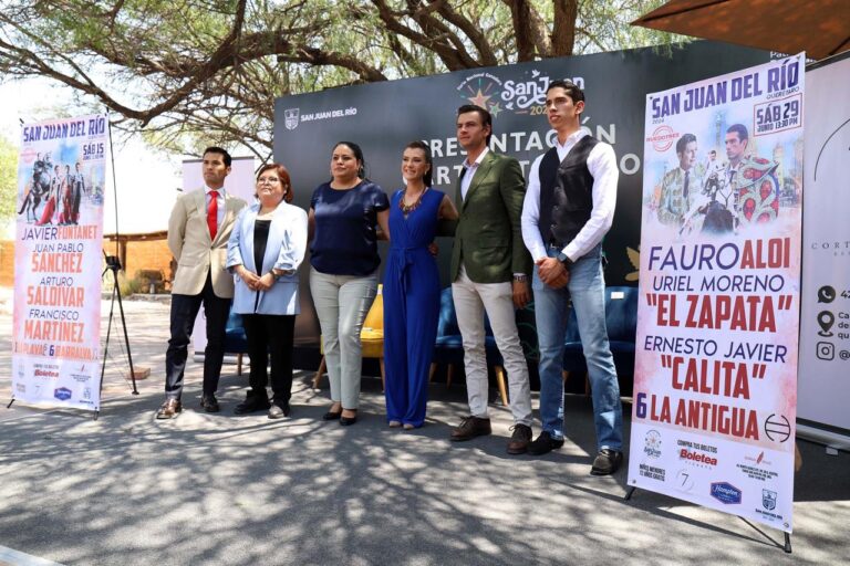 Ruedo Tres confirme Calita, Juan Pablo Sánchez et Arturo Saldívar à San Juan del Río