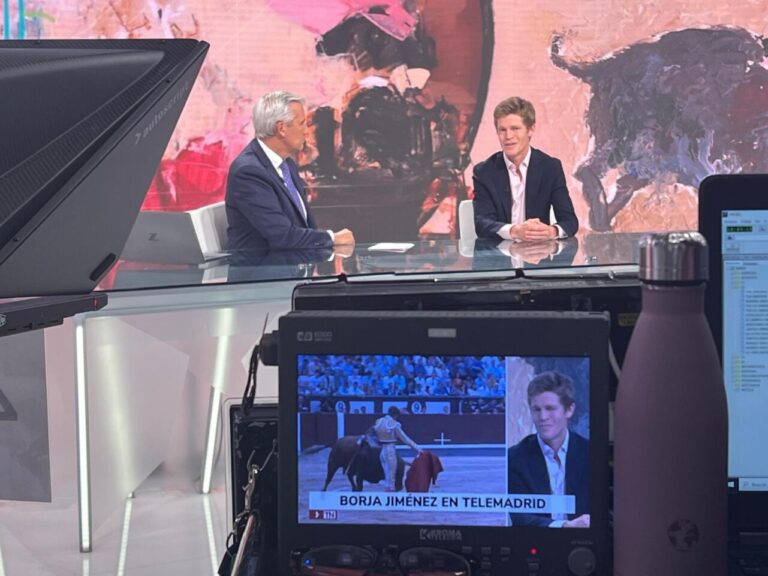 Borja Jiménez, protagoniste exceptionnel d'Informativos Telemadrid