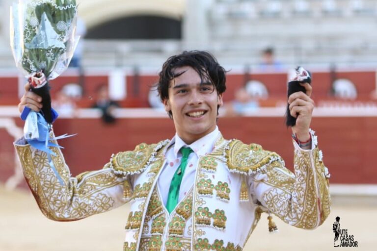 Dennis Martín, vainqueur de la corrida de San Juan à Albacete