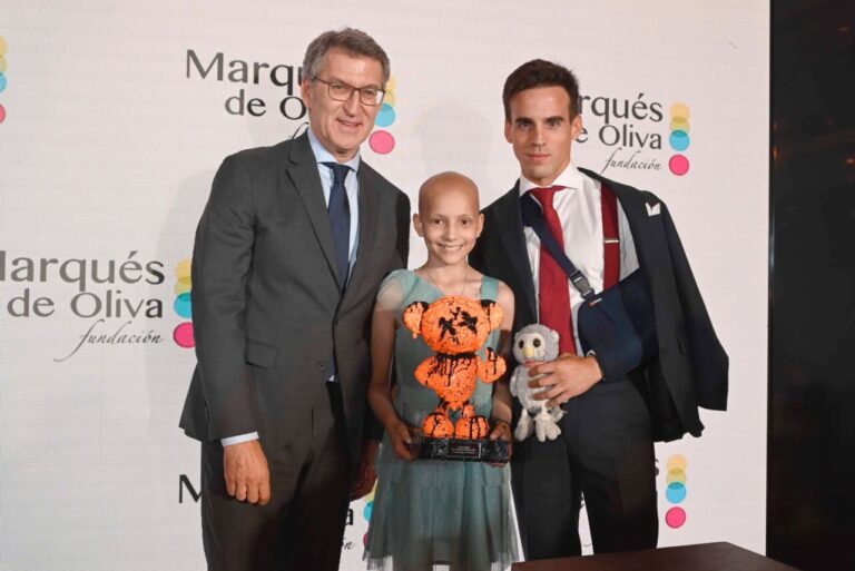 Gonzalo Caballero et « La Sonrisa de María », prix « Valeurs » de la Fondation Marqués de Oliva