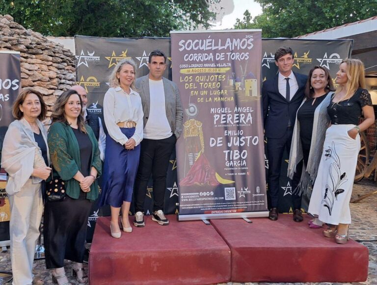 « Los Quijotes del Toreo » arrivent à Socuéllamos le 10 août