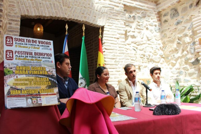 Aroche présente les affiches de ses festivités du mois d'août