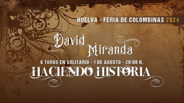 David de Miranda présente les taureaux de sa corrida « Making History »