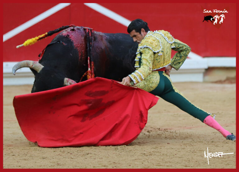 Emilio de Justo et la corrida qui amène aussi Pampelune
