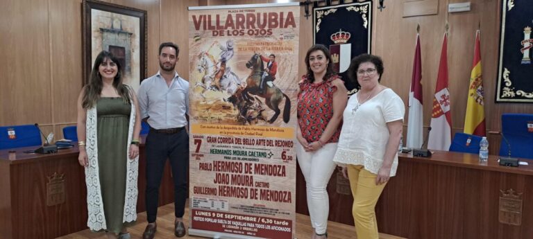 Hermoso de Mendoza et Guillermo Hermoso, annoncés à Villarrubia de los Ojos