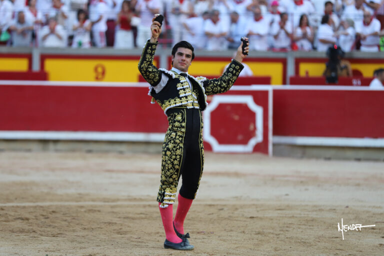 Jesús Enrique Colombo, après la conquête de Pampelune: « Depuis que je suis torero, j'ai un grand lien avec cette place, hier a été quelque chose de très agréable pour moi »