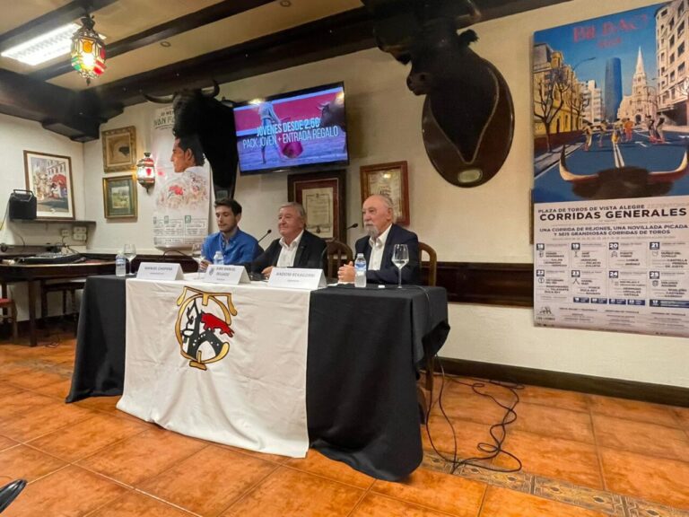 Manuel Chopera analyse les affiches des Corridas Générales au Club Taurin de Bilbao