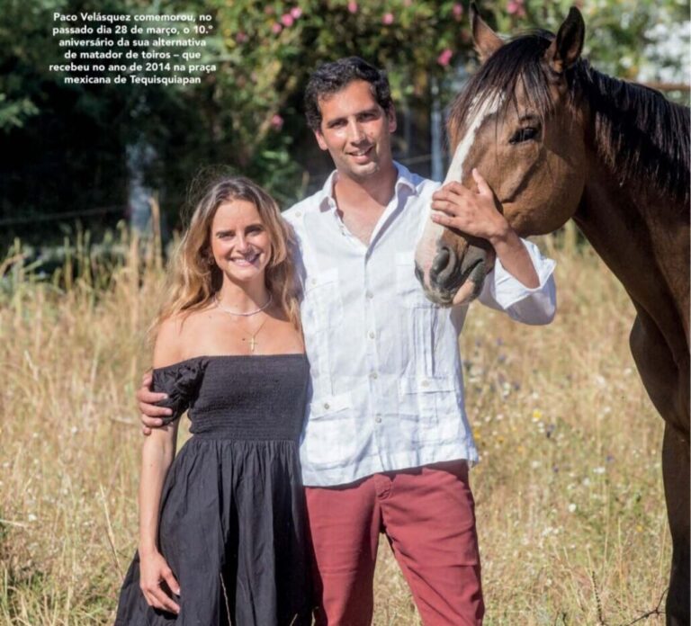 Paco Velásquez, protagoniste du magazine Lux du Portugal