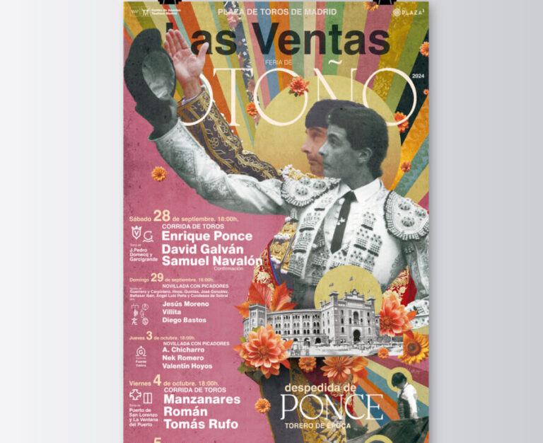 L'affiche annonçant la Foire d'Automne rend hommage à Enrique Ponce