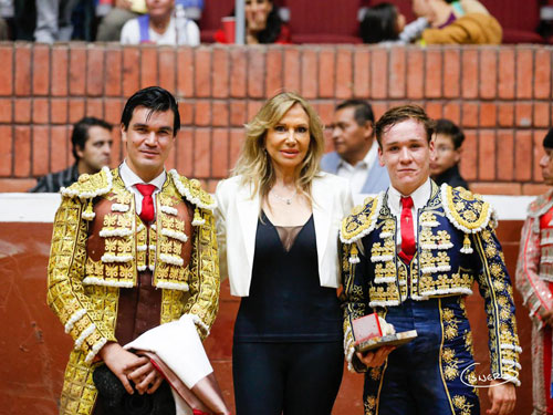 Axel López et Andrés Origel, oreille pour queue de cheval à Morelia