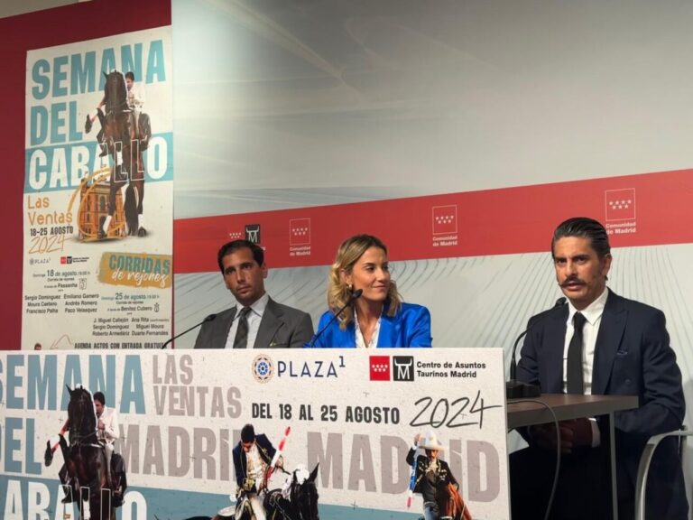 Gamero et Velasquez sont revenus à Las Ventas lors du premier colloque de la Semaine du Cheval