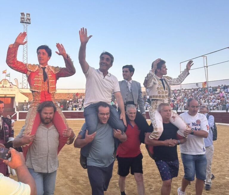 Guillermo Hermoso, El Capea, Borja Jiménez et Victorino Martín, après-midi important à Villanueva de Córdoba